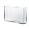 Location vase rectangle pour compo florale table d'honneur mariage