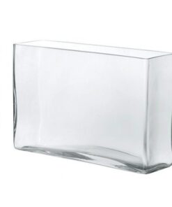 Location vase rectangle pour compo florale table d'honneur mariage