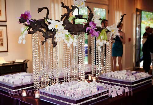 Guirlande de perles diamant cristal mariage 1M Guirlande de perles diamant cristal mariage 1M