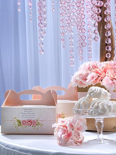 Guirlande de perles diamant cristal rose 1M Guirlande de perles diamant cristal rose 1M