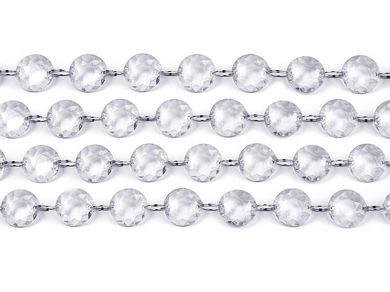 Guirlande de perles diamant cristal mariage 1M Guirlande de perles diamant cristal mariage 1M