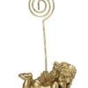 Porte nom marque place figurine angelot or