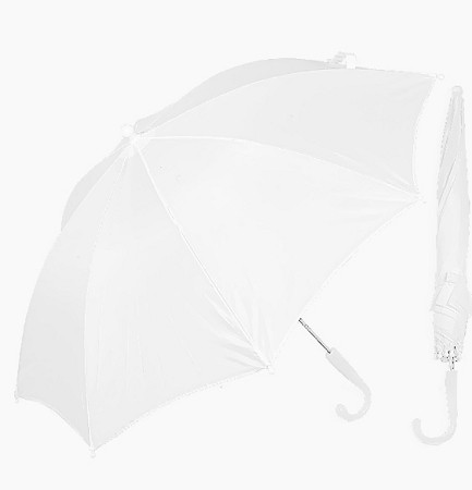 Parapluie mariage enfant blanc fille honneur baby shower Parapluie mariage enfant blanc fille honneur baby shower