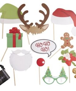 Kit photobooth Noel accessoires photos