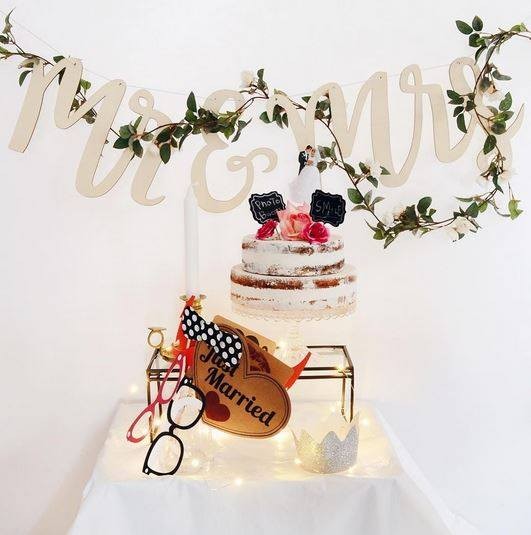Kit Photobooth accessoires kraft Mariage vintage Kit Photobooth accessoires kraft Mariage vintage