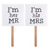 Photobooth mariage I'am her Mr, I'm his Mrs