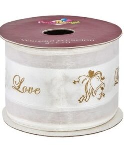 Ruban Love clochettes porte bonheur mariage