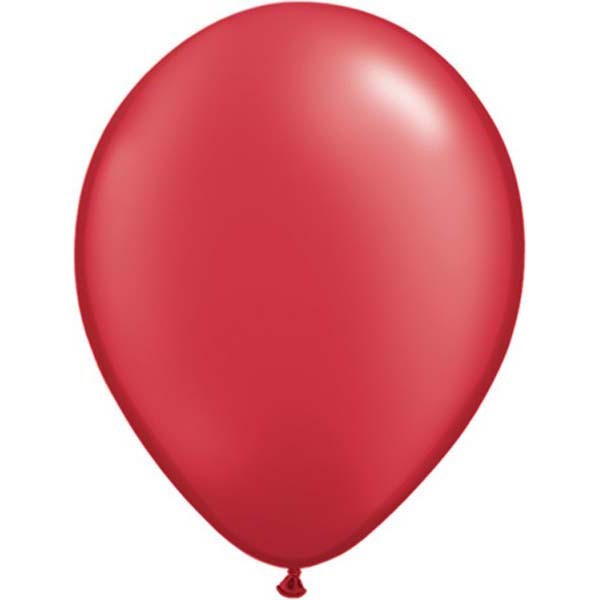5 ballons latex rouge uni 5 ballons latex rouge uni