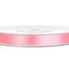 25 M Ruban satin 6mm rose clair bébé