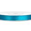 Ruban de satin 6mm bleu turquoise