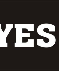 Autocollant stickers chaussures " YES ! " ( x 2 )