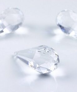 Pampille goutte diamant déco (par 10)