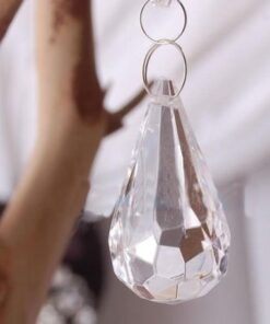 Pampille goutte diamant déco (par 10)
