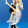 Figurine mariée sexy humoristique gâteau mariage