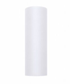Tulle mariage blanc 15cm rouleau 9M
