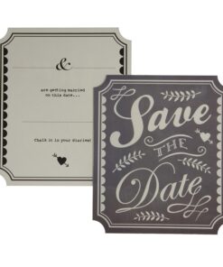Carte de mariage vintage 