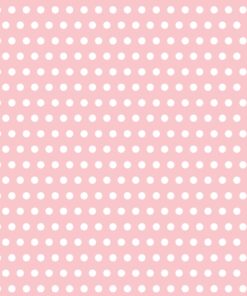 20 Serviettes jetables à pois rose clair bébé