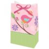 12 Sachets baptême fille oiseau enchanteur