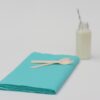 Nappe jetable bleu turquoise en papier