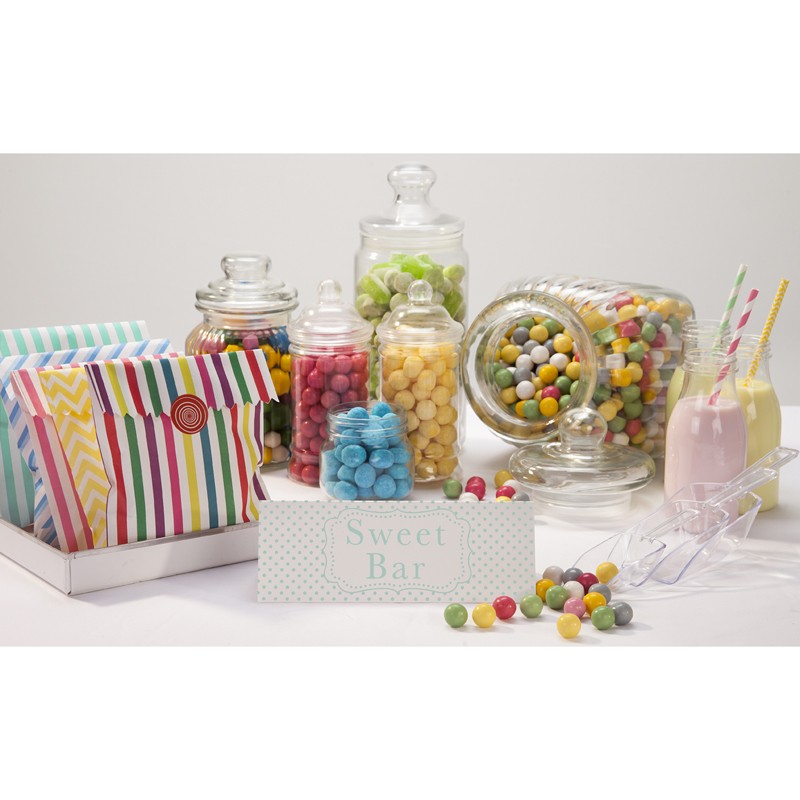 Kit déco Candy bar vert menthe pelles bonbons Kit déco Candy bar vert menthe pelles bonbons
