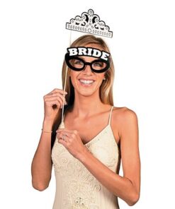 Kit Photobooth mariage bride & groom (x 6)