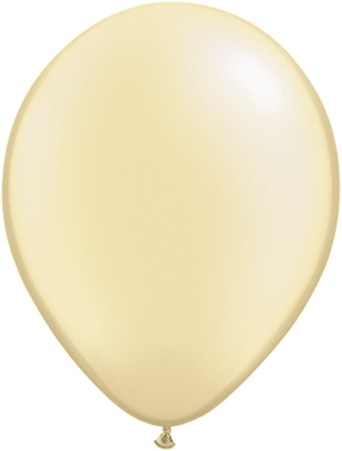 5 ballons de baudruche en latex ivoire crème 5 ballons de baudruche en latex ivoire crème