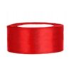 Ruban de satin large 25 mm ROUGE 25M