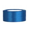 Ruban de satin large 25 mm bleu marine 25M