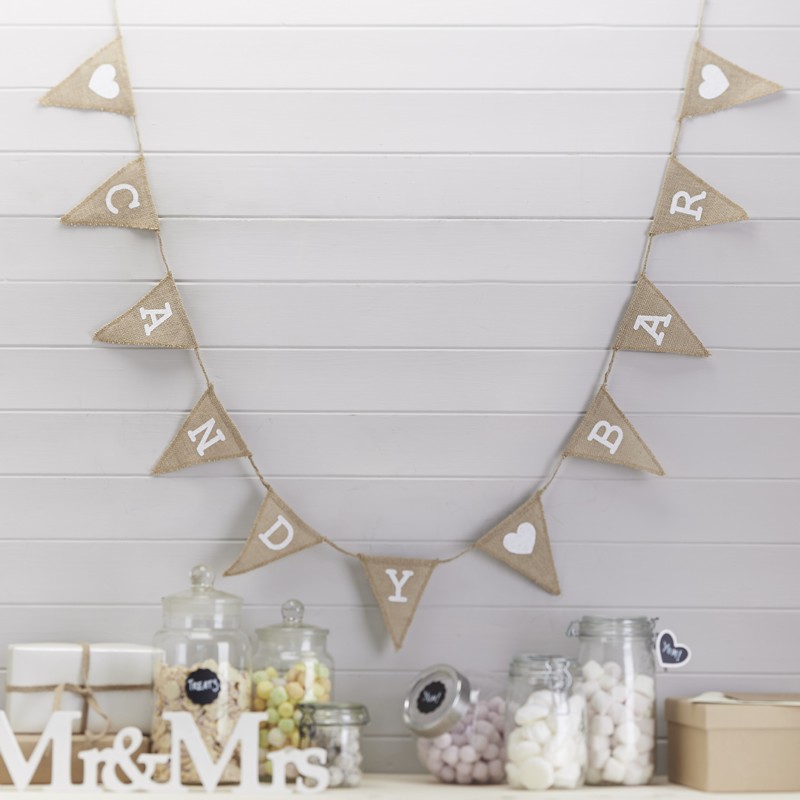LOCATION guirlande CANDY BAR jute LOCATION guirlande CANDY BAR jute