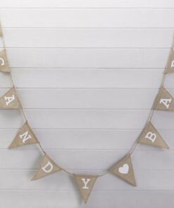 LOCATION guirlande CANDY BAR jute