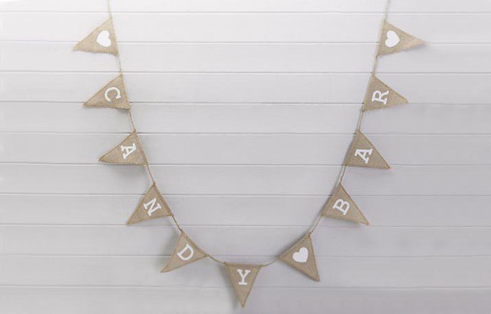 LOCATION guirlande CANDY BAR jute LOCATION guirlande CANDY BAR jute