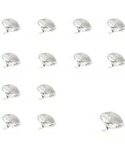 Confettis perles rondes diamant transparent 6mm