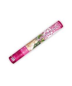 Canon à pétales de rose roses 40 cm