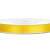 25M Ruban de satin 6mm double face jaune