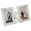 Cadre photo mariage "Mr & Mrs" table mariés