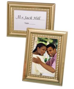Petit cadre marque place mariage OR