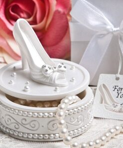 Boite à alliances ou bijoux, soulier cendrillon