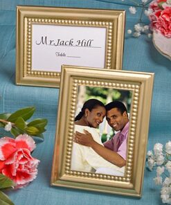 Petit cadre marque place mariage OR