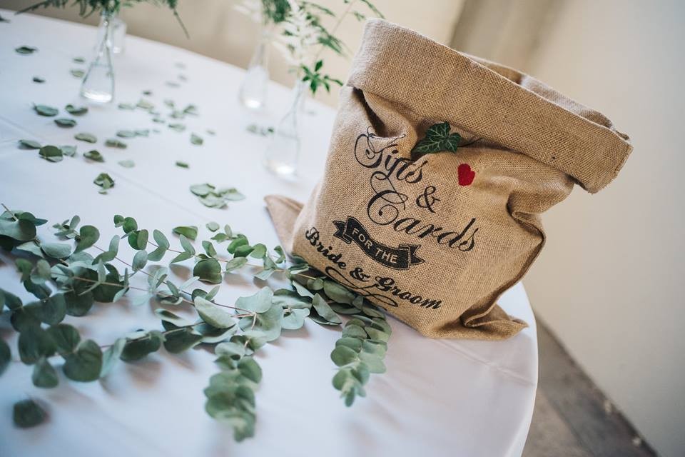 Sac toile de jute urne tirelire mariage champêtre Sac toile de jute urne tirelire mariage champêtre