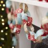 Guirlande Noël Pain d'épices chaîne de papier 10M