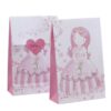 12 pochettes cadeaux princesse anniversaire