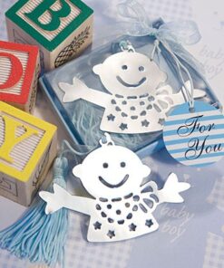 Marque page "bébé joyeux" cadeau naissance