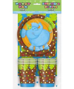 Pack Anniversaire thème jungle animaux