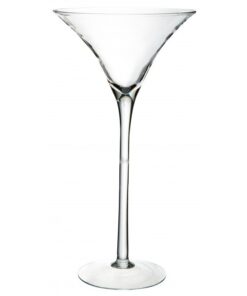 LOCATION vase martini H70cm centre de table