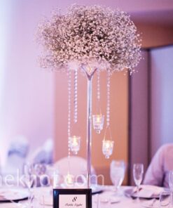 LOCATION vase martini H70cm centre de table