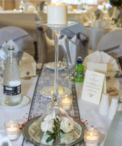 LOCATION vase martini H70cm centre de table