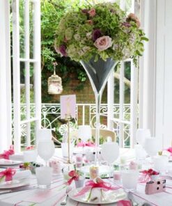 LOCATION vase martini H70cm centre de table