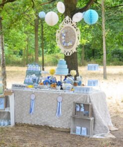 LOCATION cadre ovale shabby blanc photobooth