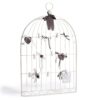 LOCATION Cage à oiseau blanc métal mariage