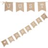 Location guirlande Just Married vintage jute 2M50